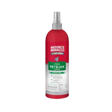 Nature’s Miracle Advanced Platinum Dog Pet Block Spray 16oz.