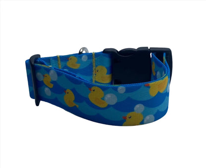 Yellow Duck Dog Collar (1.5" Wide).