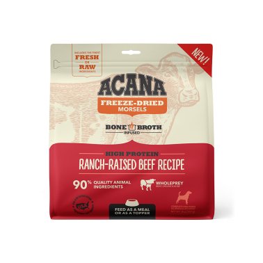 Acana® Morsels Ranch-Raised Beef Recipe Freeze-Dried Dog Food 8 Oz