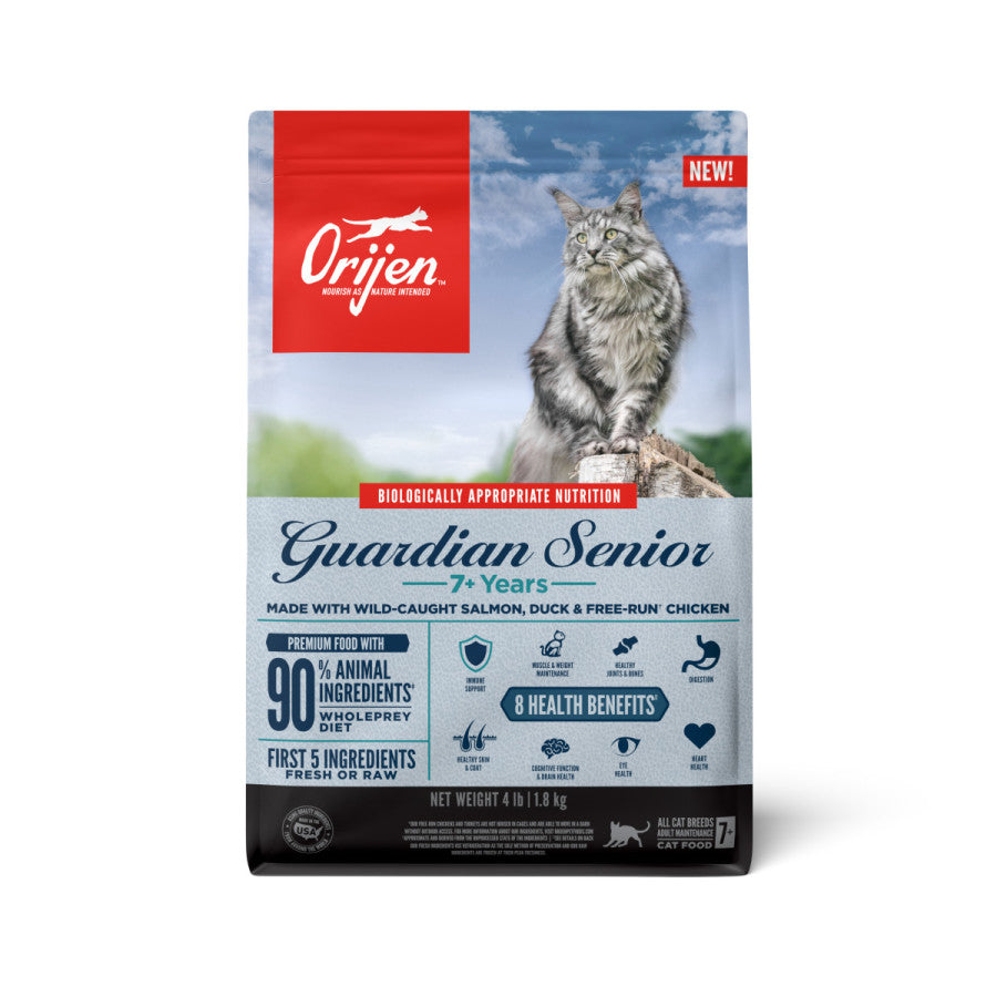Orijen's Dry Guardian Senior Cat Food 4 lb