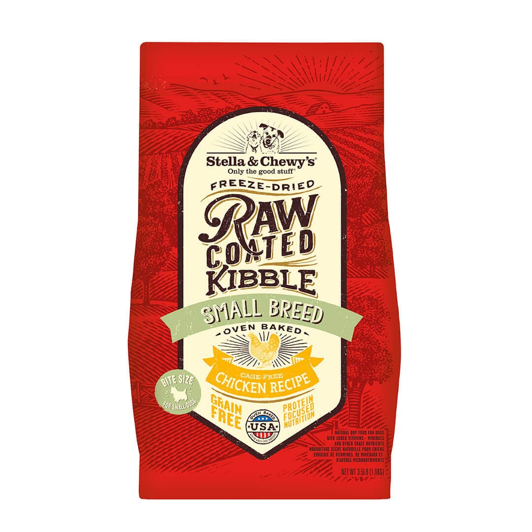 Stella & Chewy's High-Protein Raw Coated Baked Kibble.