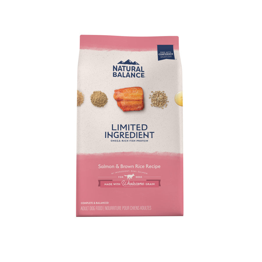 Natural Balance Salmon and Brown Rice Dry Dog Food