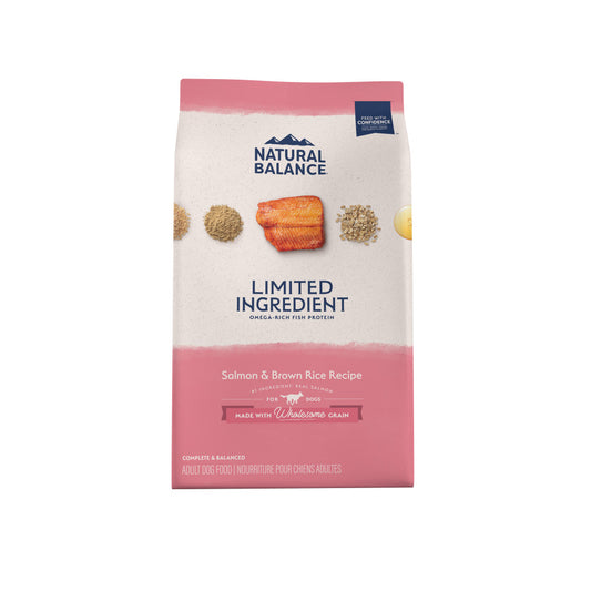 Natural Balance Salmon and Brown Rice Dry Dog Food