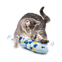 Catit Groovy Fish Cat Toy - Blue.