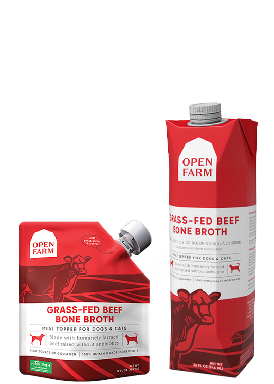 Grass-Fed Beef Bone Broth for Dogs & Cats