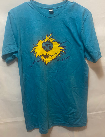 Live Wild & Free  Human T-Shirt.