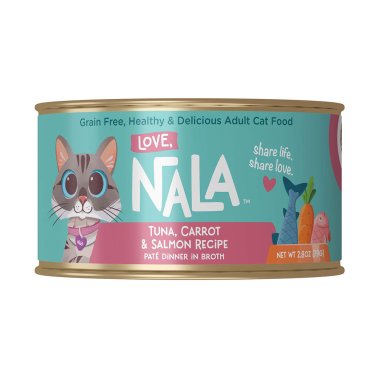 Love, Nala Tuna & Salmon Pate with Carrot Recipe Adult Cat Food