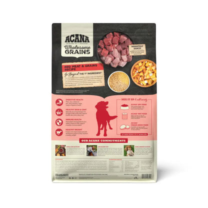Acana Wholesome Grains - Red Meat Dog Food 4 lb Central Pet