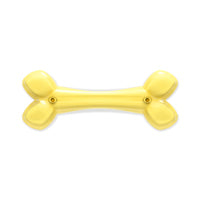 Zeus Duo Bone, (7in), Yellow, Coconut Dog Toy