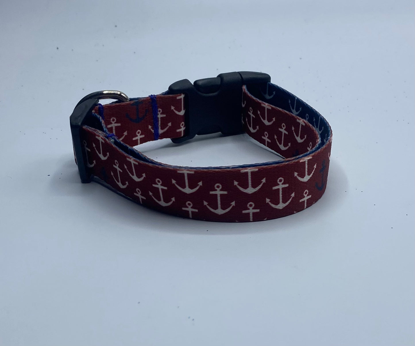 Anchors Away Nylon Collars or leads (1" Wide)