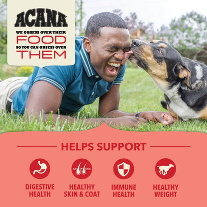 Acana Wholesome Grains - Red Meat Dog Food 4 lb Central Pet