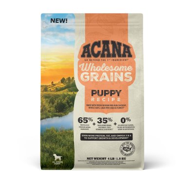 Acana® Wholesome Grains Puppy Recipe Dog Food 4 Lbs
