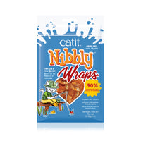 Catit Nibbly Wraps Chicken and Fish Recipe Cat Treat  - 30 g (1 oz)