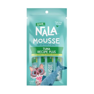 Love, Nala Tuna Recipe Plus Mousse Cat Treat .5oz Pounch - 4pk (2oz) By Love Nala
