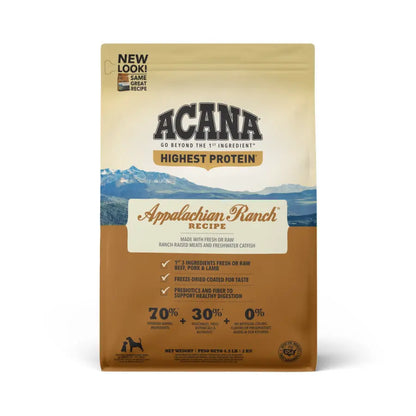 Acana Regionals - Appalachian Ranch Dog Food 4.5 lb Central Pet