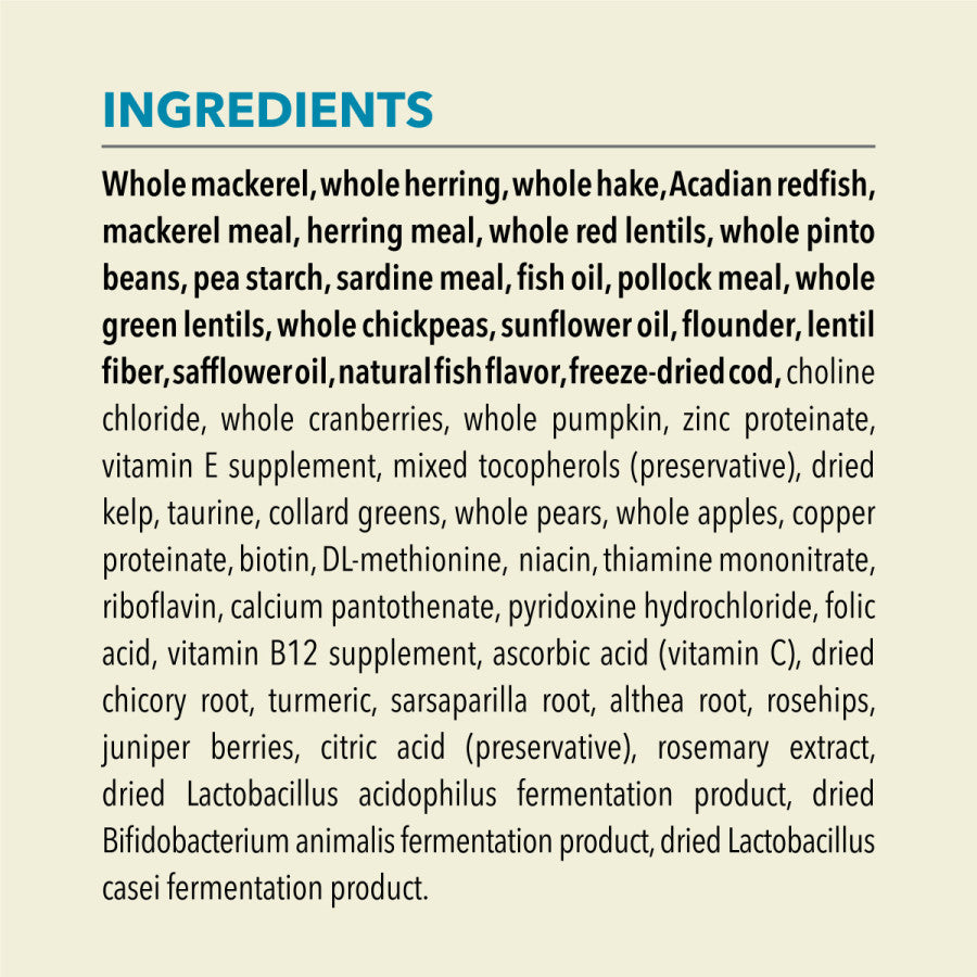 Acana Highest Protein Wild Atlantic Dry Cat Food Mackerel, Herring & Hake, 4 lb