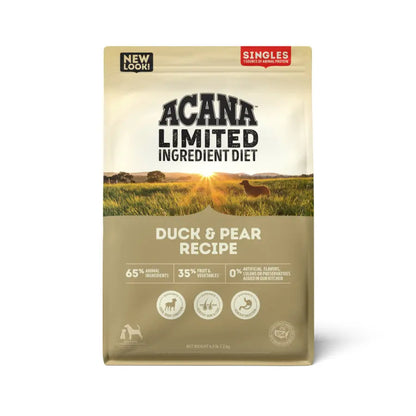 Acana Singles - Duck & Pear Dog Food 4.5 Lb Central Pet