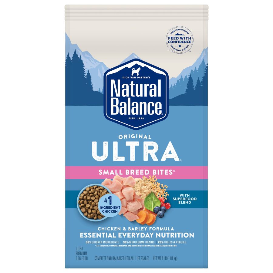 Natural Balance Original Ultra Small Breed Bites Dry Dog Food.