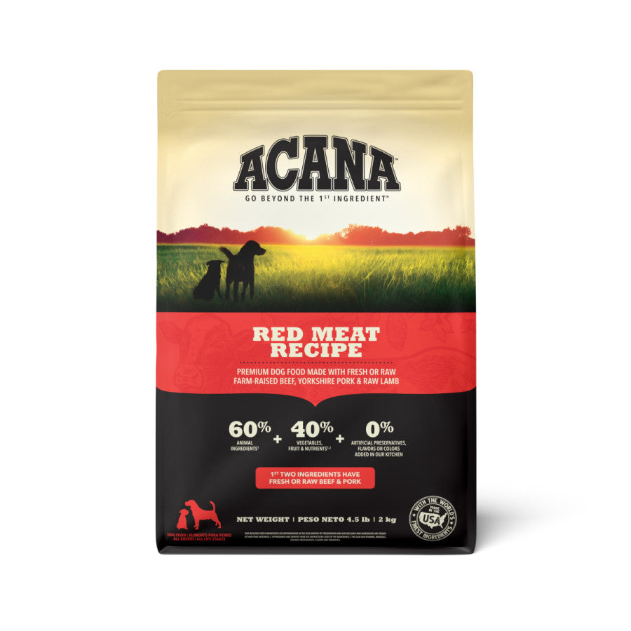 Acana Heritage Dog Food - Red Meat Dog Food 4.5 lb
