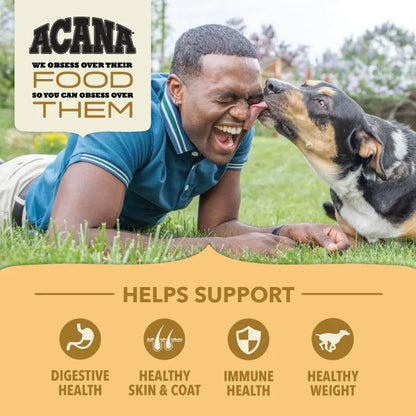 Acana Wholesome Grains -Free-Run Poultry Dog Food Central Pet