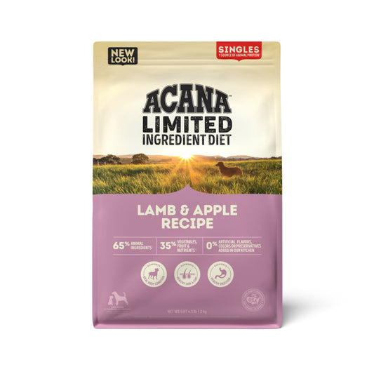 Acana Singles - Lamb & Apple Dog Food 4.5 lb