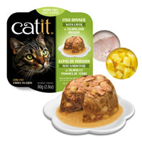 Catit Fish Cat Food Dinner with Tilapia & Potato - 80 g (2.8 oz)