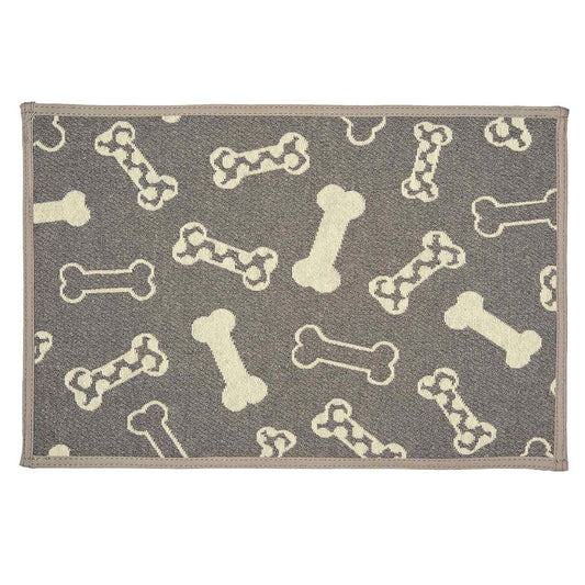Loving Pets Bella Fashion Mats Bones, Polka Dots