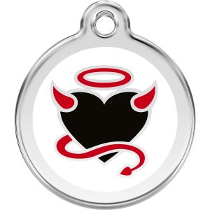 Devil Pet ID Dog Tags.