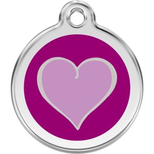 Purple Heart Pet ID Dog Tags.