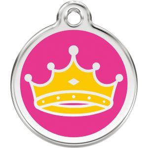 Queen Crown Pet ID Dog Tags.
