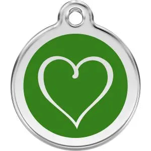 Tribal Heart Pet ID Tags.