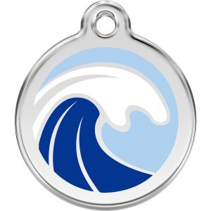 Wave Pet ID Dog Tags.