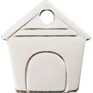 Stainless Steel Dog House Pet ID Dog Tags.