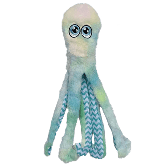 16" Octopus Teal Tie Dye.