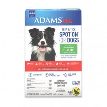 Adams Plus Flea & Tick 3 month w/ Applicator.