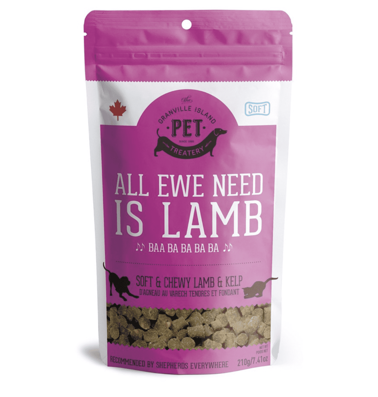 All Ewe Need is Lamb Soft and Chewy Dog Treats.