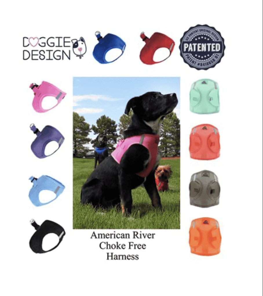 American River Ultra Choke Free Soft Mesh Dog Harness.