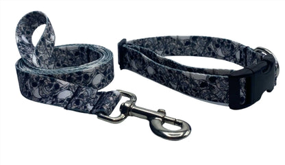Deathly Skulls  Collars or leads (1" Wide).