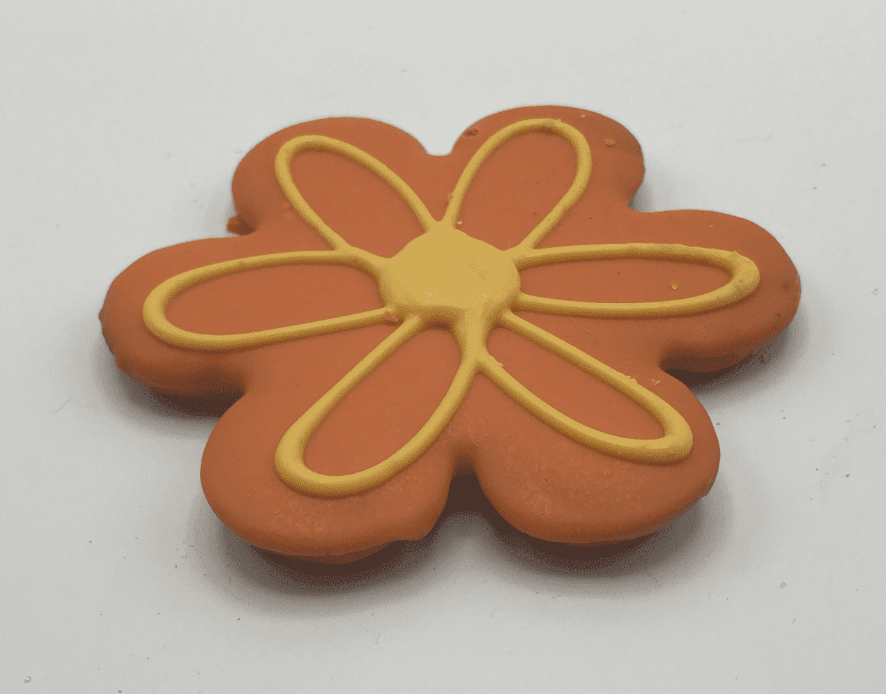 Flower Dog Cookie.
