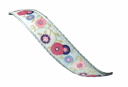 Frolicking in Spring Flowers Dog Collars or Leads (1" Wide).