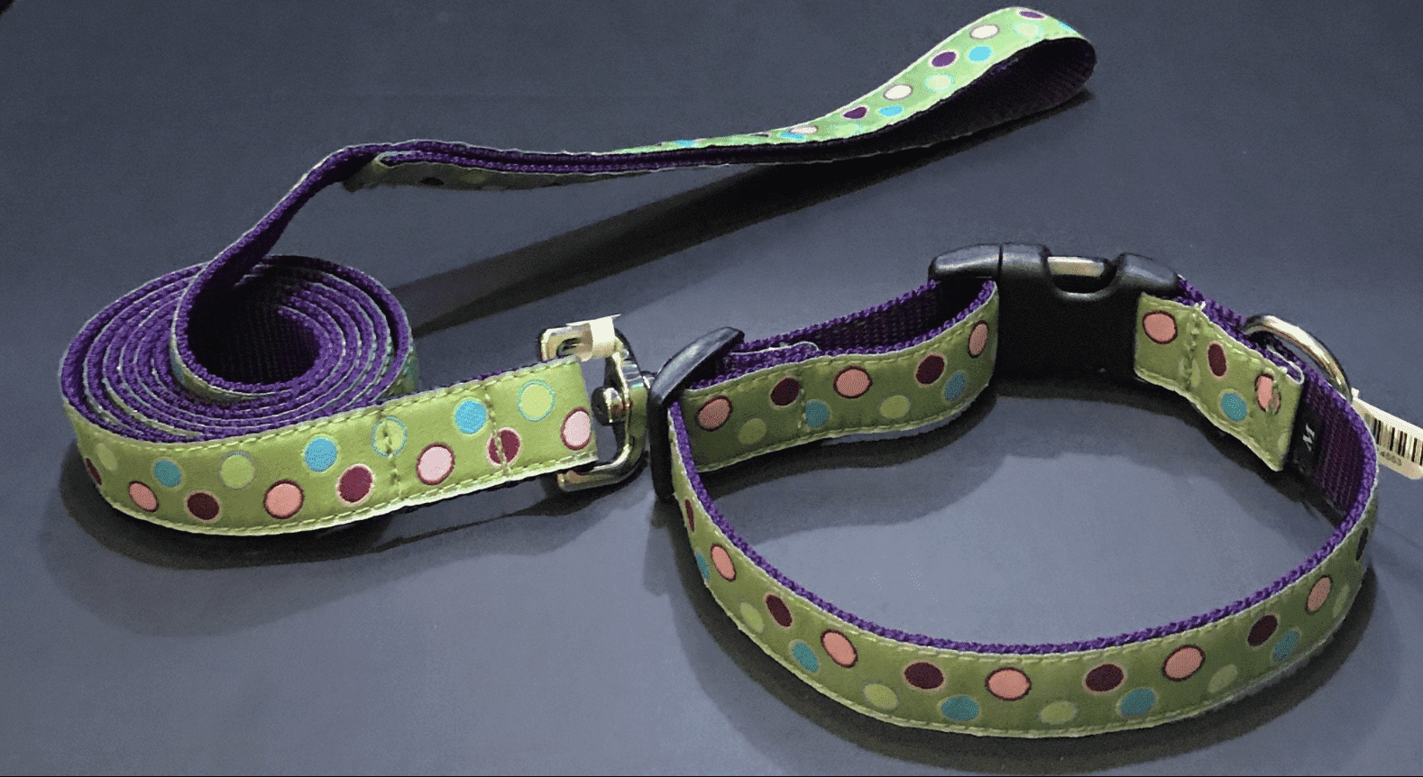 Going Dottie Dog Collar or Lead (1.5" Wide).