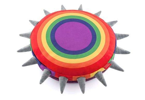 Spiked! by P.L.A.Y. Rainbow Dog or Cat Bed.
