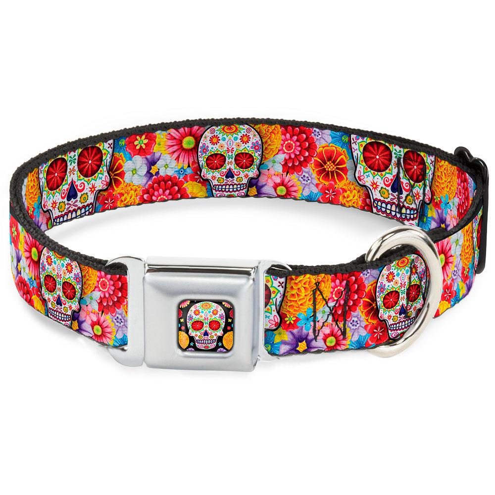 Sugar Skull Starburst Full Color Black Multi Color.