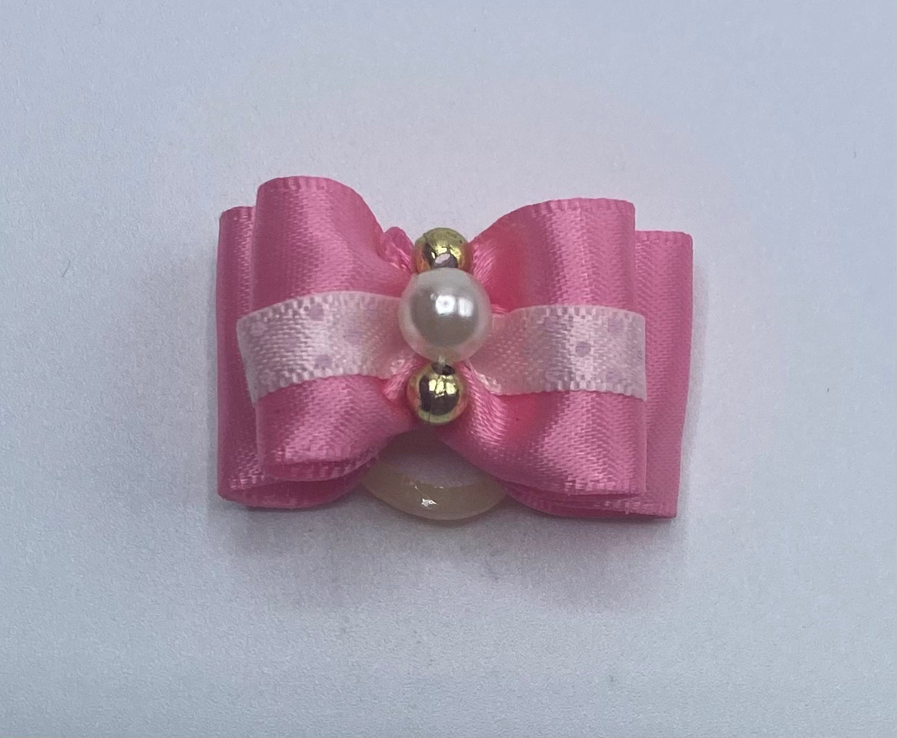 Pink Fancy Dog Hair Bows