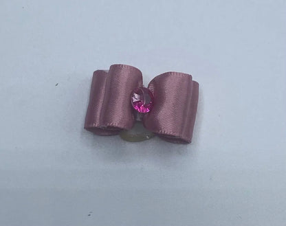 Pink Fancy Dog Hair Bows.