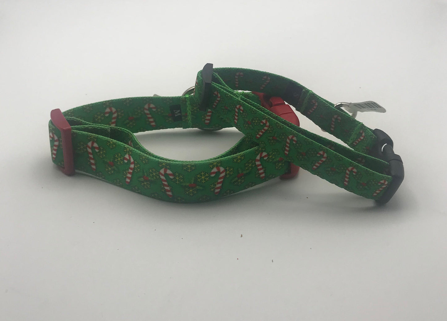 Holiday Candy Canes Dog Collars & Leads.