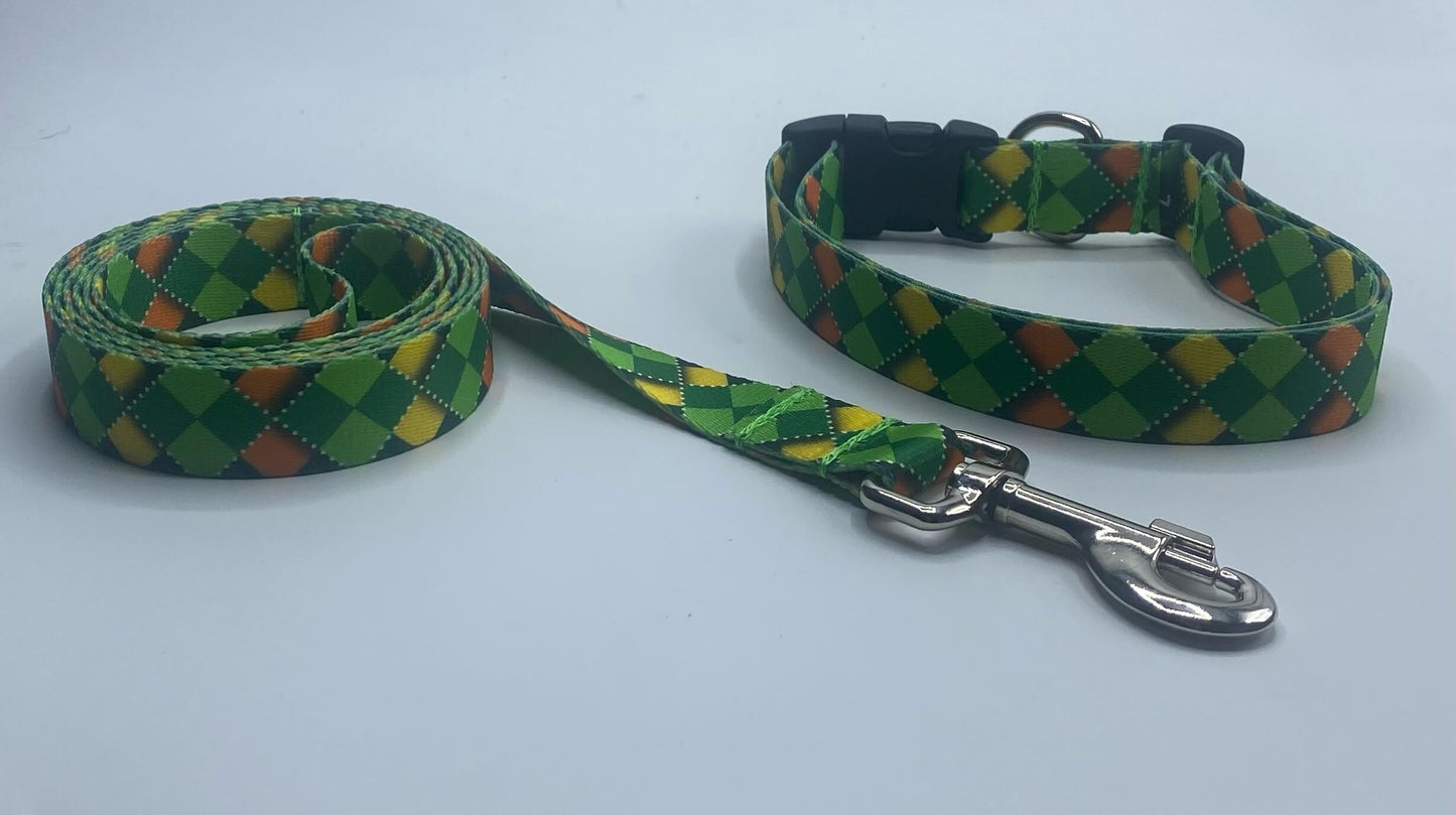 Irish Channel Pride Collars or leads (1" Wide).