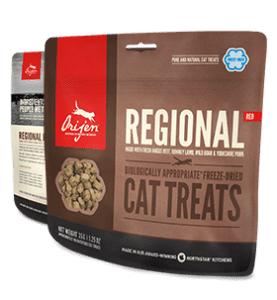 Orijen's Freeze - Dried Cat Treats.