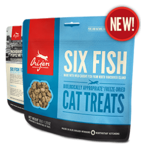 Orijen's Freeze - Dried Cat Treats.