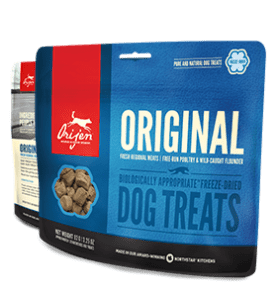 Orijen's Freeze - Dried Dog Treats.